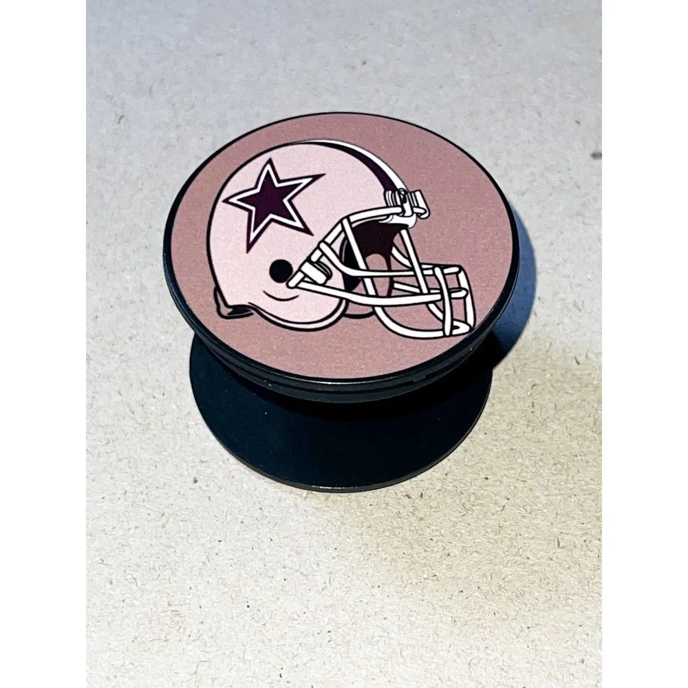 Dallas Cowboys Pop Up Phone Accessory With Super Strong Glue